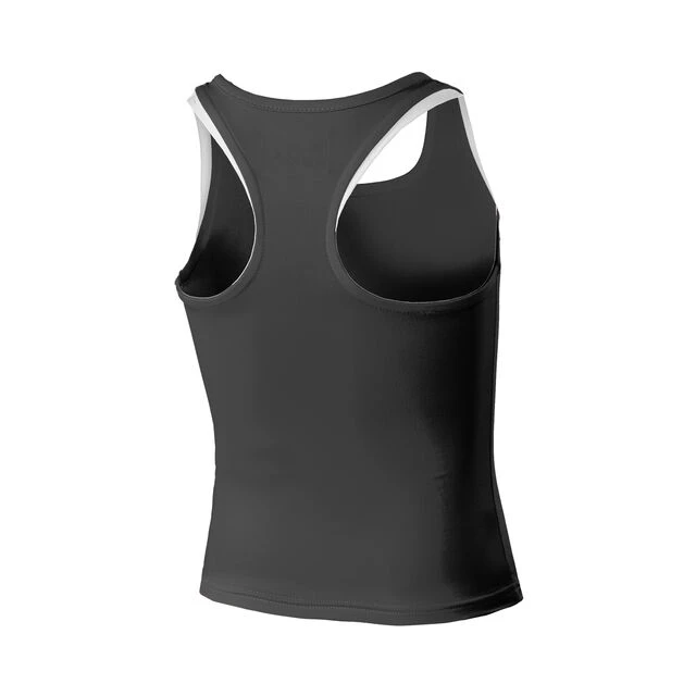 Teamline Tank-Top Mädchen - Schwarz 4 Teamline Tank-Top Mädchen - Schwarz – Bild 2