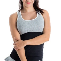 Suri Tank-Top Damen - Schwarz, Grau -BIDI BADU Verkäufe 00089000 13