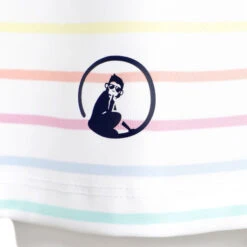 Rainbow Stripe Bounce Rock Damen - Weiß, Mehrfarbig -BIDI BADU Verkäufe 00156000 12