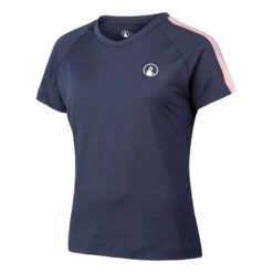 Rainbow Retriever T-Shirt Damen - Blau, Mehrfarbig