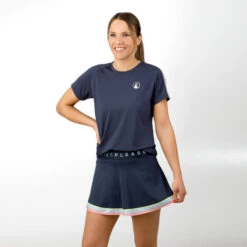 Rainbow Retriever T-Shirt Damen - Blau, Mehrfarbig -BIDI BADU Verkäufe 00164000 10