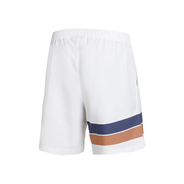 Retro Stripe Block Smash Shorts Herren - Weiß 4 Retro Stripe Block Smash Shorts Herren - Weiß – Bild 2
