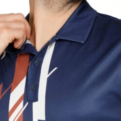 Retro Tournament Polo Herren - Dunkelblau, Mehrfarbig -BIDI BADU Verkäufe 00264000 19