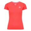 BIDI BADU Eve Tech Round-Neck T-Shirt Damen - Koralle, Weiß -BIDI BADU Verkäufe 00497000 000