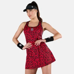 Hydrogen Tech Panther Kleid Damen - Rot, Schwarz 11 Hydrogen Tech Panther Kleid Damen - Rot, Schwarz -BIDI BADU Verkäufe 00746000 13