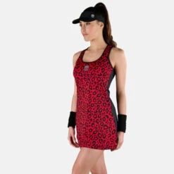 Hydrogen Tech Panther Kleid Damen - Rot, Schwarz 12 Hydrogen Tech Panther Kleid Damen - Rot, Schwarz -BIDI BADU Verkäufe 00746000 15