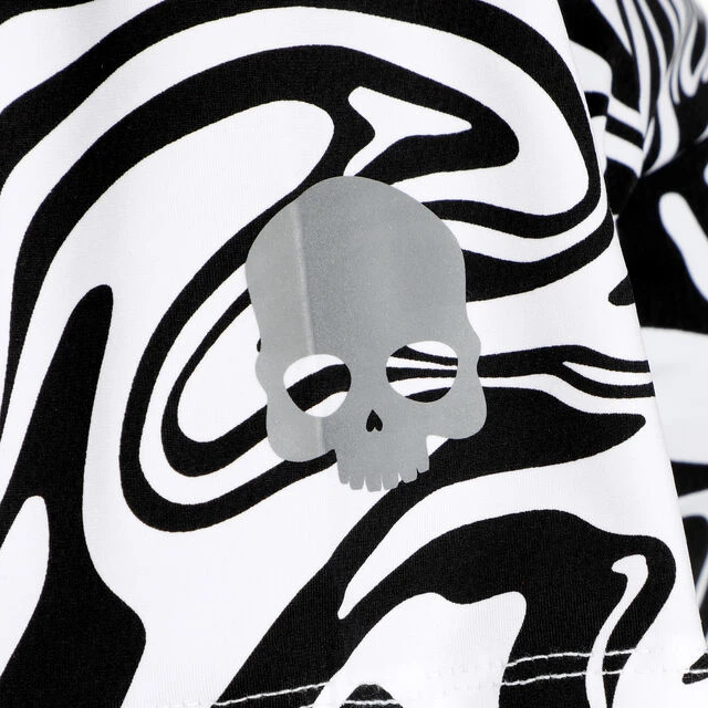 Hydrogen Tech Chrome T-Shirt Damen - Weiß, Schwarz 10 Hydrogen Tech Chrome T-Shirt Damen - Weiß, Schwarz – Bild 8