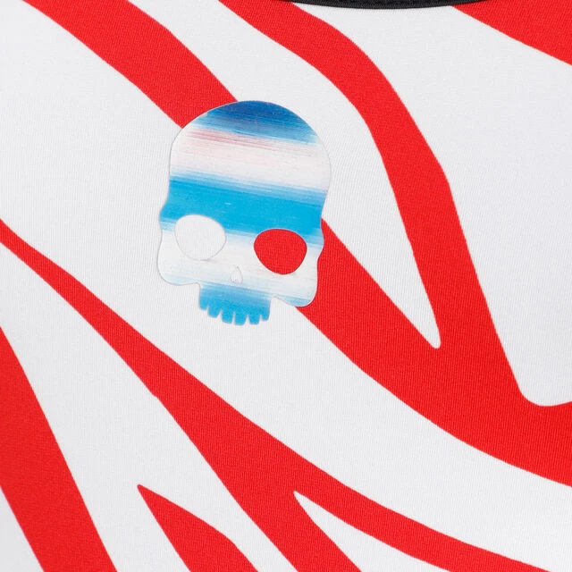 Hydrogen Tech Stars Kleid Damen - Rot, Blau 5 Hydrogen Tech Stars Kleid Damen - Rot, Blau – Bild 3