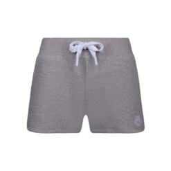 BIDI BADU Alela Basic Shorts Damen - Hellgrau, Weiß
