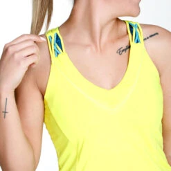 Entwine Racerback Tank-Top Damen - Gelb 11 Entwine Racerback Tank-Top Damen - Gelb -BIDI BADU Verkäufe 01271000 13