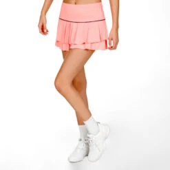 Pleat Tier With Piping Rock Damen - Apricot, Schwarz 13 Pleat Tier With Piping Rock Damen - Apricot, Schwarz -BIDI BADU Verkäufe 01343000 0 5