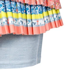 Liberty In Love Pleated Rock Damen - Weiß, Mehrfarbig 11 Liberty In Love Pleated Rock Damen - Weiß, Mehrfarbig -BIDI BADU Verkäufe 01346000 10