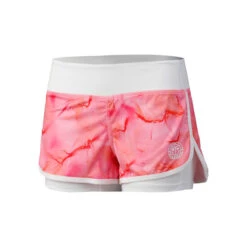 BIDI BADU Chidera Tech 2in1 Shorts Damen - Mehrfarbig, Weiß