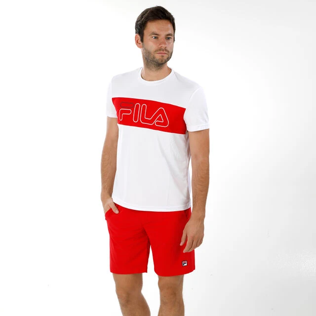 Fila Santana Shorts Herren - Rot 5 Fila Santana Shorts Herren - Rot – Bild 3