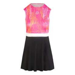 BIDI BADU Tuelo Tech 2in1 Kleid Damen - Grau, Pink