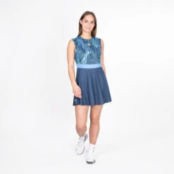 BIDI BADU Tuelo Tech 2in1 Kleid Damen - Blau -BIDI BADU Verkäufe 01798000 13