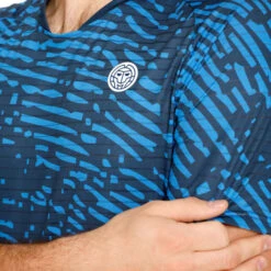 BIDI BADU Fingerprint Round Neck T-Shirt Herren - Dunkelblau, Weiß 14 BIDI BADU Fingerprint Round Neck T-Shirt Herren - Dunkelblau, Weiß -BIDI BADU Verkäufe 01901000 0 5