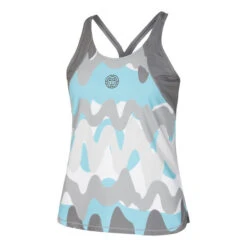 BIDI BADU Good Vibes Tank-Top Damen - Grau, Blau