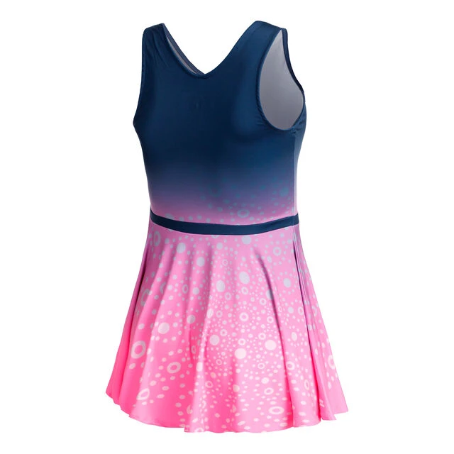 BIDI BADU Colortwist 2in1 Kleid Damen - Pink, Dunkelblau 4 BIDI BADU Colortwist 2in1 Kleid Damen - Pink, Dunkelblau – Bild 2