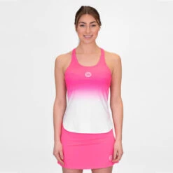 BIDI BADU Crew Gradiant Tank-Top Damen - Pink, Weiß