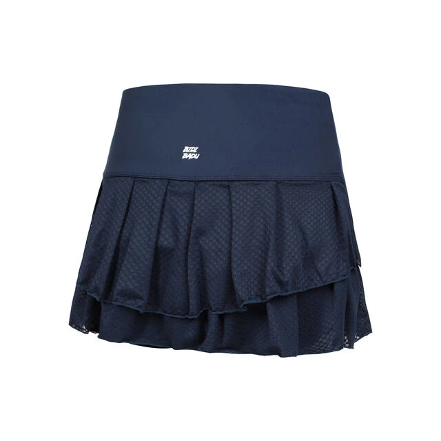 BIDI BADU Crew Pleated Rock Damen - Dunkelblau 4 BIDI BADU Crew Pleated Rock Damen - Dunkelblau – Bild 2