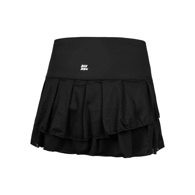 BIDI BADU Crew Pleated Rock Damen - Schwarz 4 BIDI BADU Crew Pleated Rock Damen - Schwarz – Bild 2