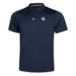 BIDI BADU Crew Polo Herren - Dunkelblau