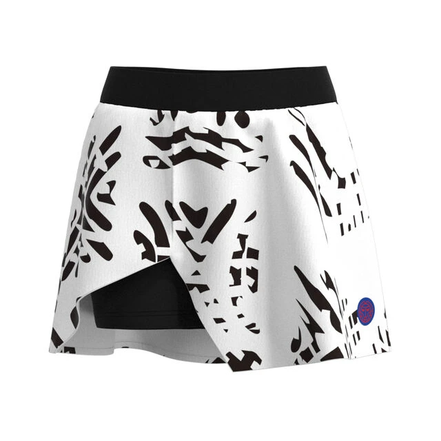 BIDI BADU Melbourne Printed Cut Out Rock Mädchen - Weiß, Schwarz 3 BIDI BADU Melbourne Printed Cut Out Rock Mädchen - Weiß, Schwarz