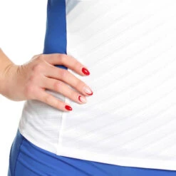 Lotto Tech 1 D2 Tank-Top Damen - Weiß, Blau -BIDI BADU Verkäufe 03883000 0 9