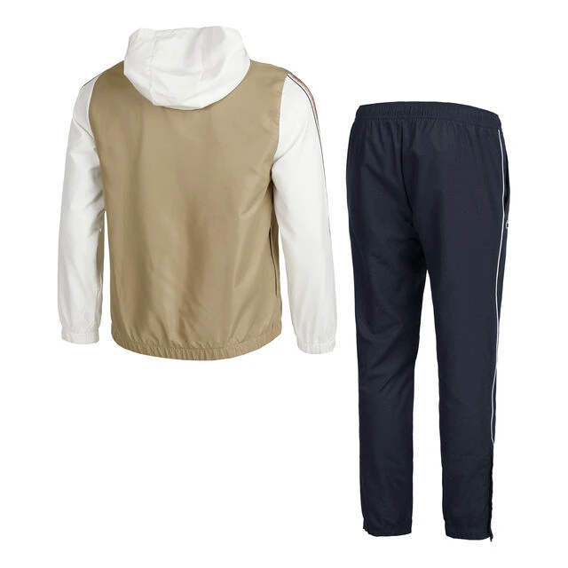 Lacoste Trainingsanzug Herren - Beige, Weiß 4 Lacoste Trainingsanzug Herren - Beige, Weiß – Bild 2