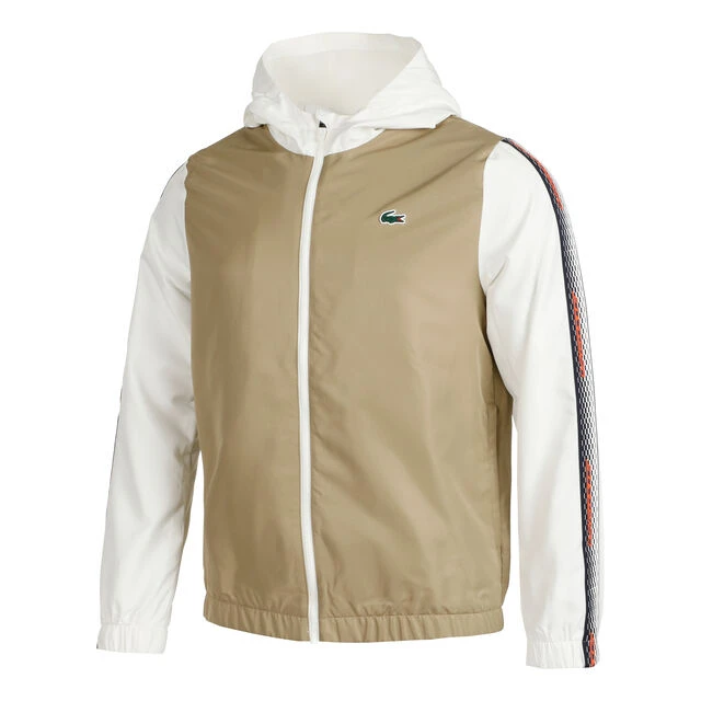 Lacoste Trainingsanzug Herren - Beige, Weiß 5 Lacoste Trainingsanzug Herren - Beige, Weiß – Bild 3