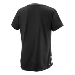 Wilson Team II V-Neck T-Shirt Damen - Schwarz -BIDI BADU Verkäufe 04832000 0 2