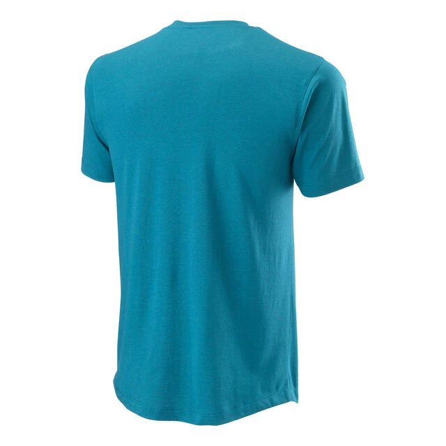 Wilson Bela Tech II T-Shirt Herren - Blau, Weiß 3 Wilson Bela Tech II T-Shirt Herren - Blau, Weiß – Bild 2