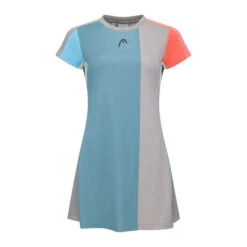 Head Tech Kleid Damen - Blau, Mehrfarbig