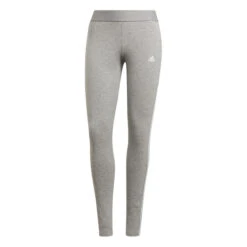 ADIDAS 3 Stripes Tight Damen - Hellgrau, Weiß