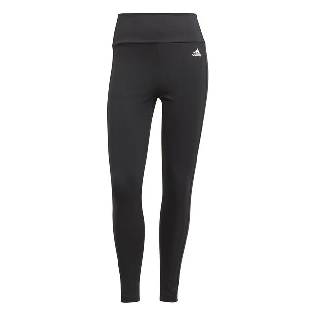 ADIDAS 3 Stripes 7/8 Tight Damen - Schwarz, Weiß 3 ADIDAS 3 Stripes 7/8 Tight Damen - Schwarz, Weiß