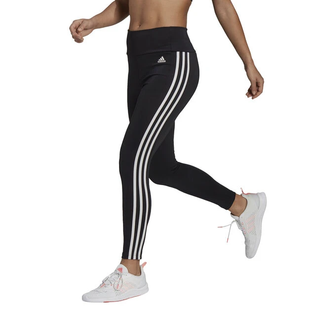 ADIDAS 3 Stripes 7/8 Tight Damen - Schwarz, Weiß 5 ADIDAS 3 Stripes 7/8 Tight Damen - Schwarz, Weiß – Bild 3