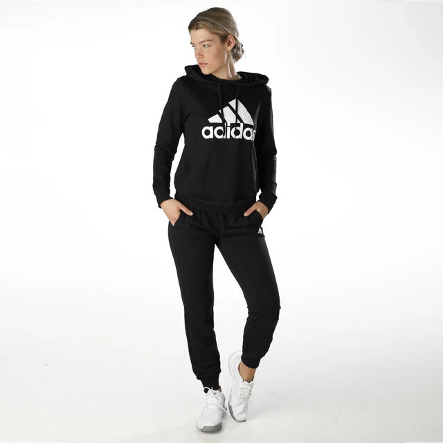 ADIDAS Linear French Terry Trainingshose Damen - Schwarz 4 ADIDAS Linear French Terry Trainingshose Damen - Schwarz – Bild 2