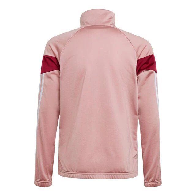 ADIDAS 3 Stripes Color Block Trainingsanzug Mädchen - Rosa, Dunkelrot 5 ADIDAS 3 Stripes Color Block Trainingsanzug Mädchen - Rosa, Dunkelrot – Bild 3