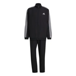 ADIDAS 3 Stripes Woven Trainingsanzug Herren - Schwarz