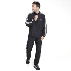 ADIDAS 3 Stripes Woven Trainingsanzug Herren - Schwarz -BIDI BADU Verkäufe 17061000 13