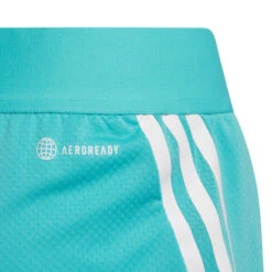 ADIDAS AEROREADY 3-Stripes Knitted Shorts Mädchen - Türkis -BIDI BADU Verkäufe 17256000 11