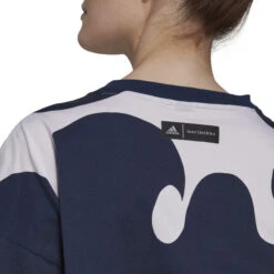 ADIDAS Marimekko Future Icon T-Shirt Damen - Blau, Weiß -BIDI BADU Verkäufe 17272000 16