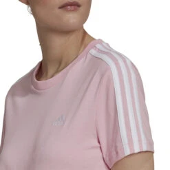 ADIDAS 3 Stripes T-Shirt Damen - Rosa 12 ADIDAS 3 Stripes T-Shirt Damen - Rosa -BIDI BADU Verkäufe 17280000 16