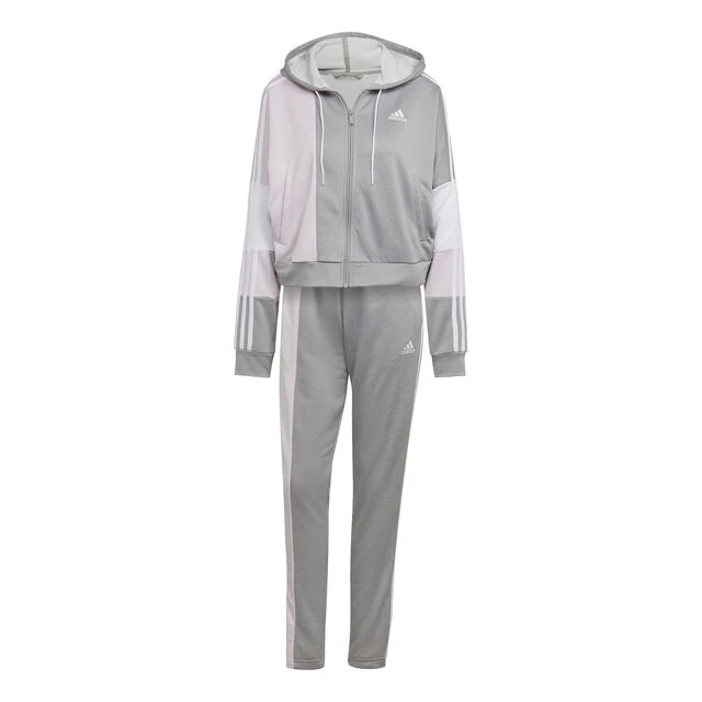 ADIDAS Bold Block Trainingsanzug Damen - Grau 3 ADIDAS Bold Block Trainingsanzug Damen - Grau
