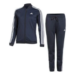 ADIDAS 3 Stripes Trainingsanzug Damen - Dunkelblau
