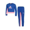 ADIDAS Badge Of Sport Cotton Trainingsanzug Mädchen - Blau -BIDI BADU Verkäufe 17573000 000