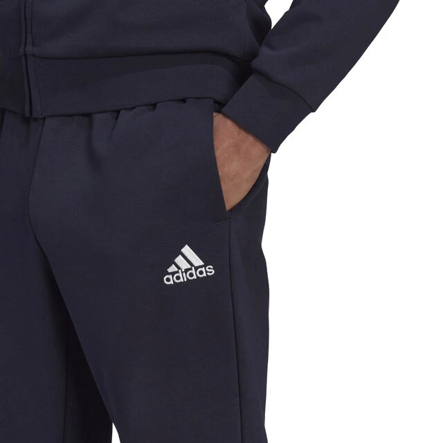 ADIDAS 3 Stripes French Terry Trainingsanzug Herren - Blau 8 ADIDAS 3 Stripes French Terry Trainingsanzug Herren - Blau – Bild 6