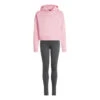 ADIDAS Hooded Fleece Trainingsanzug Mädchen - Rosa, Dunkelgrau -BIDI BADU Verkäufe 17751000 000