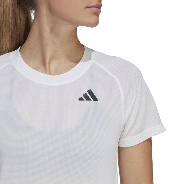 ADIDAS Club T-Shirt Damen - Weiß 7 ADIDAS Club T-Shirt Damen - Weiß – Bild 5